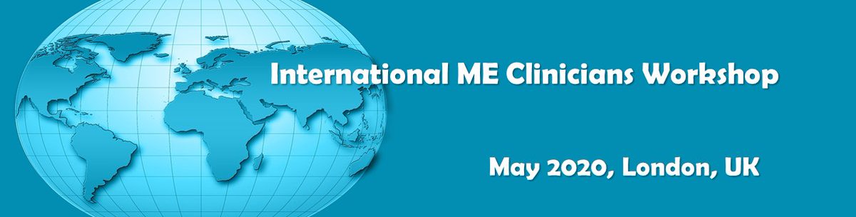 Invest_in_ME's tweet photo. International  ME  Clinicians Conference in #London 

Will now be bringing together clinicians from three continents
#WorkingTogether to improve clinical care for patients

https://t.co/T1n9bRj1Si
#research #CPD #EMECC3 #MEConferenceWeek2020 https://t.co/wP0WcJQ5ZF
