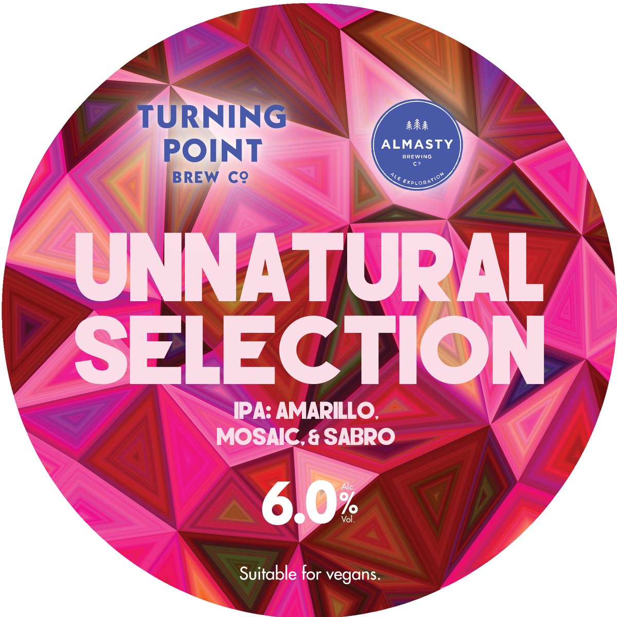 TurningPointbco's tweet image. ...What you may not know, however, is that both @AlmastyBrewCo and ourselves will be taking over the taps at @DukesHighgate in North London 🏙 on Thursday 26th March, and will be launching Unnatural Selection in both cask and keg that night!
...