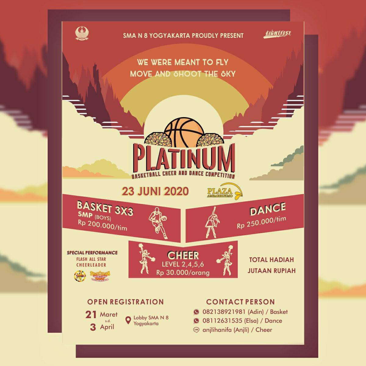 Delapan Event Update tweet media