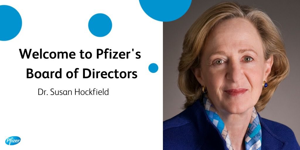 Pfizer Inc. on Twitter "Today we announced the election of Dr. Susan