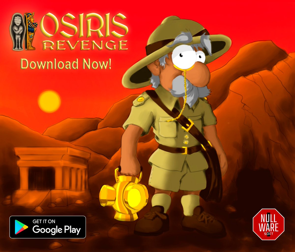 Osiris' Revenge new update is available! With this update, we have ended our Beta status and the game is fully released. Go and get those lost treasures!
Also, don't forget to share it and give a review on Google Play, it helps a lot.
play.google.com/store/apps/det…
#indiegames #gamedev