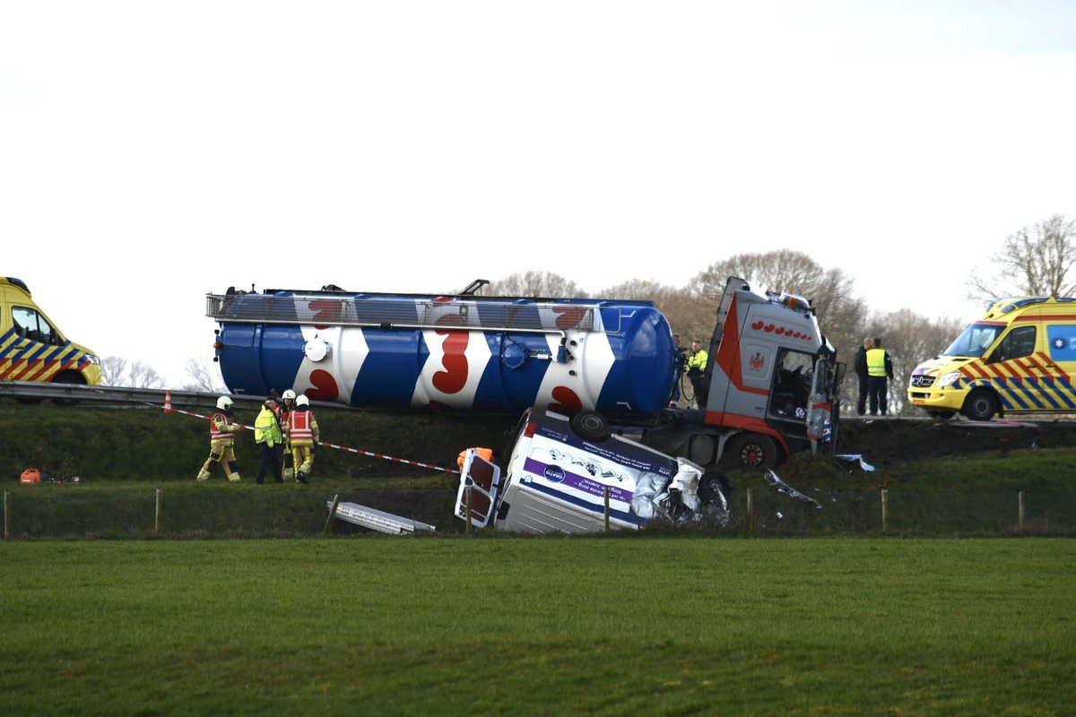 Melding ernstig ongeluk Hardenbergerweg Marienberg