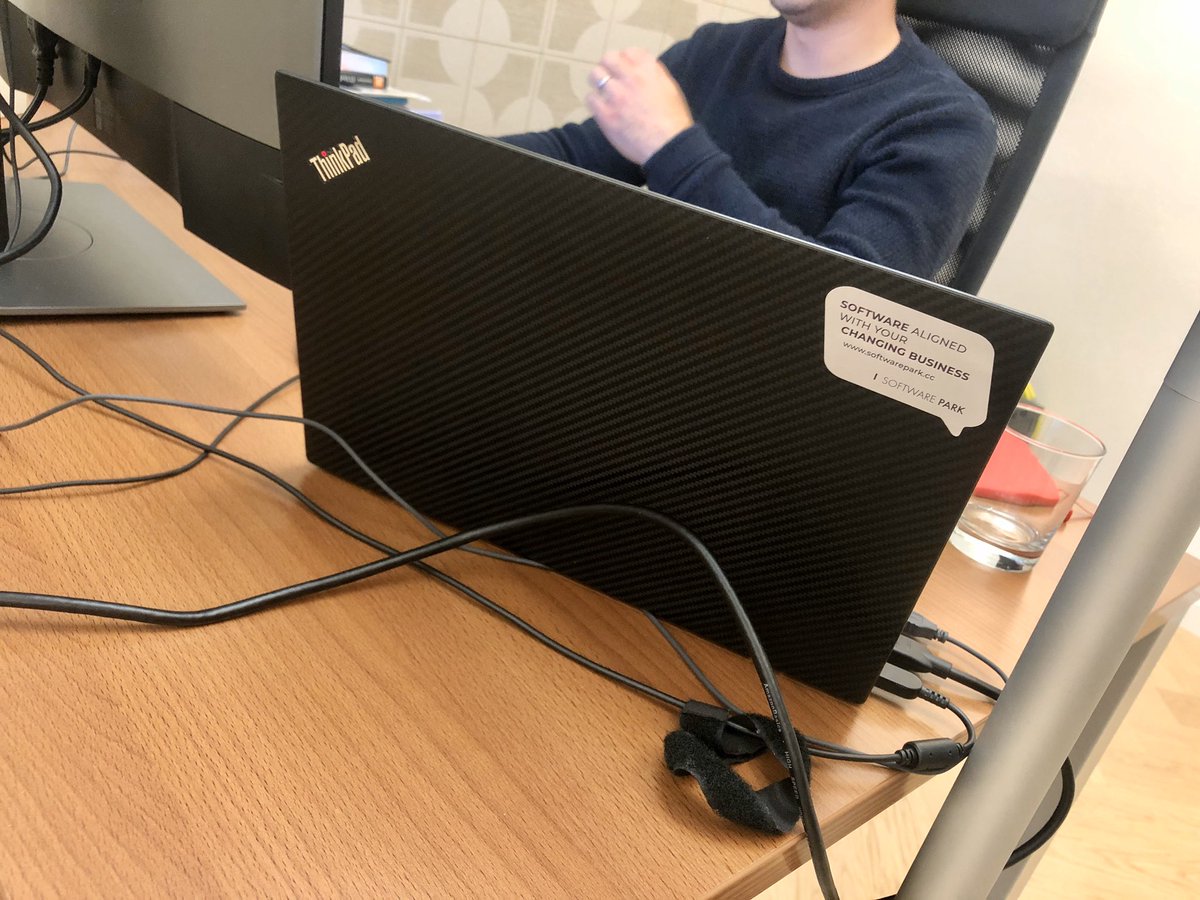 We got ourselves some new stickers - and notebooks and other stuff got tattooed already ... 😉