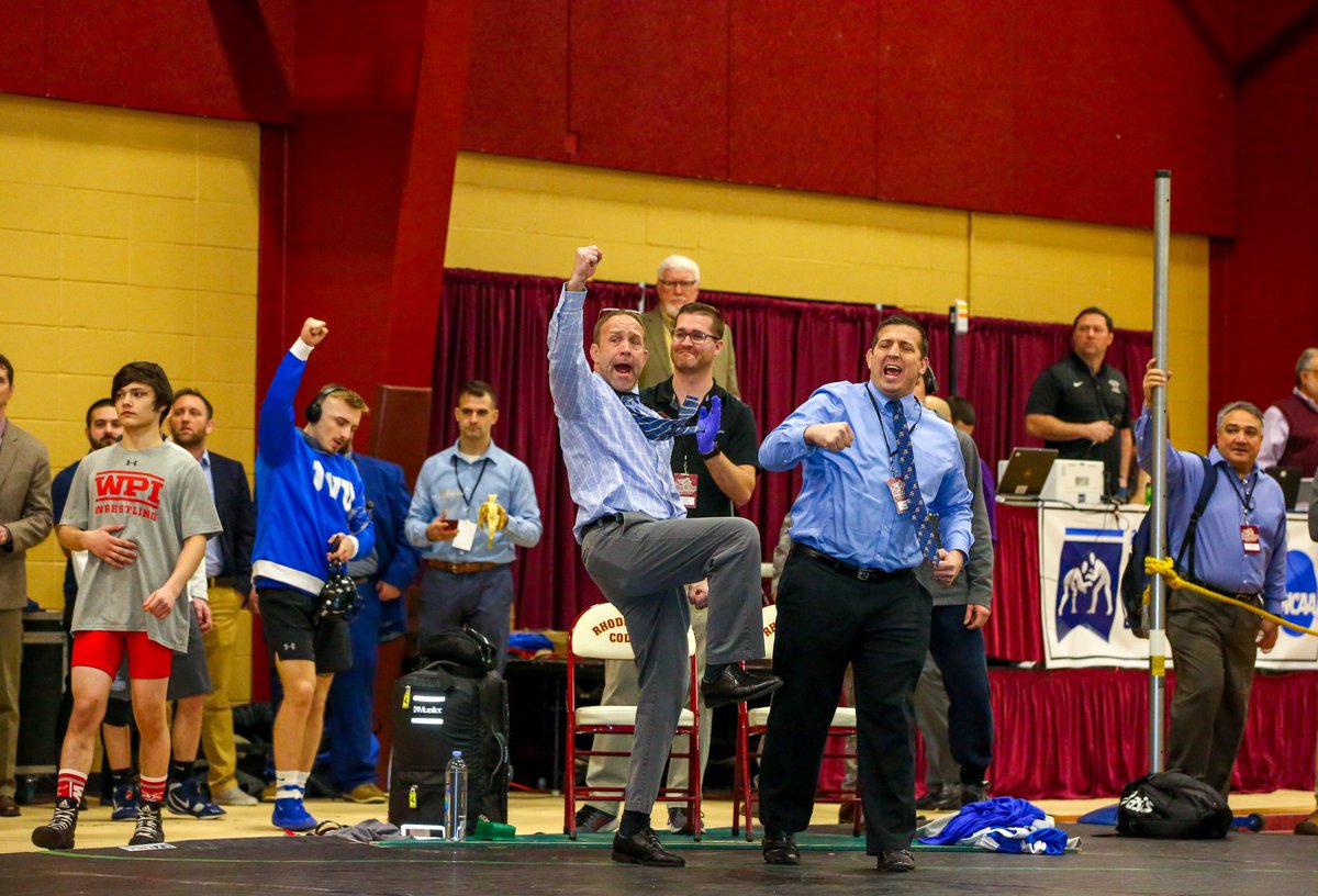 JWUWRESTLING's tweet photo. When your team starts the day with 6 Semi Finalists and ALL 6 win to advance to the NCAA Regional Finals!! #WINatEVERYTHING #TitleDefended 🏆🏆🏆🏆 https://t.co/ccOTdOLcxb