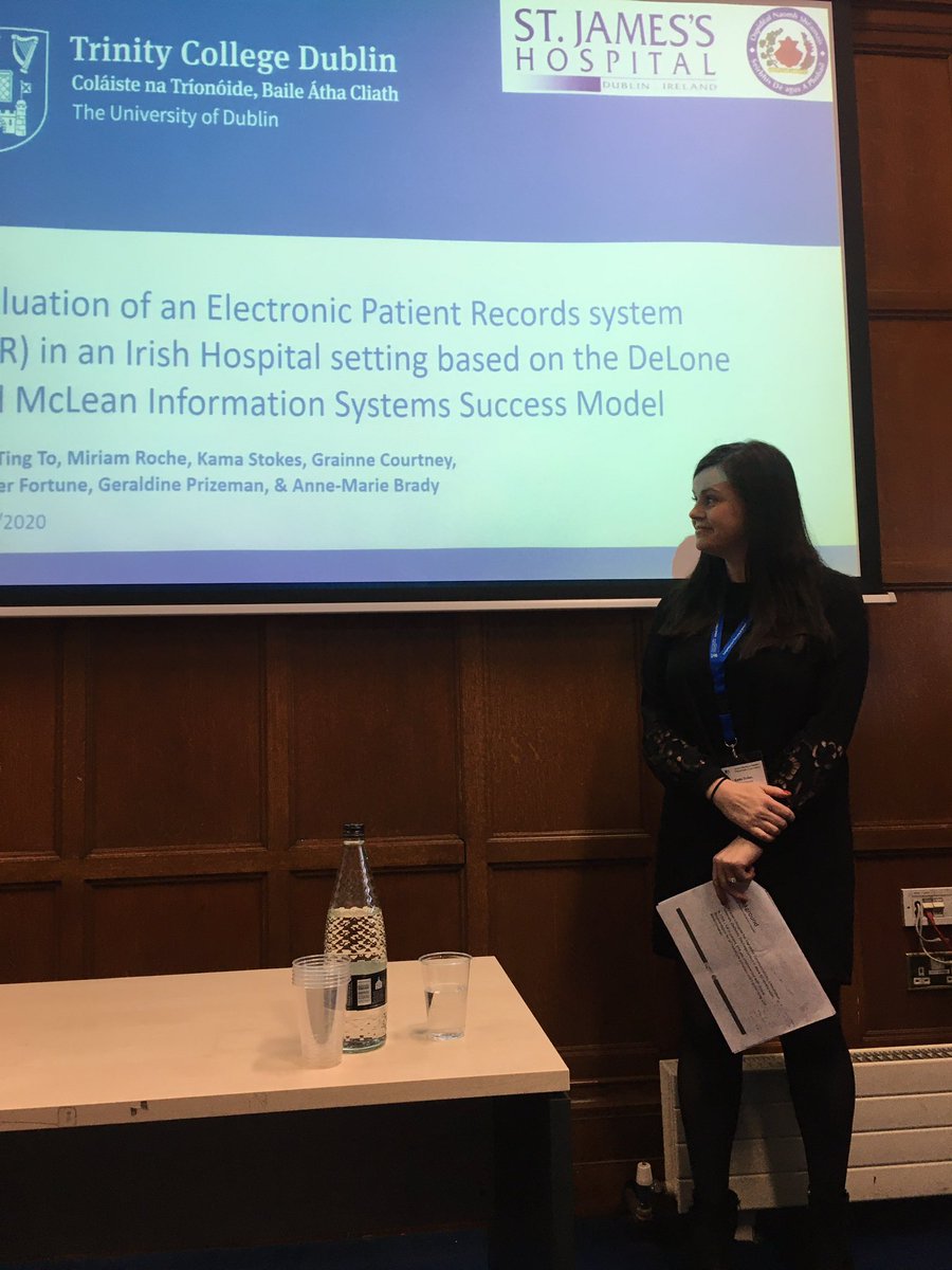 Great presentation by <a href="/kama_stokes/">Kama Stokes</a> on collaborative research with <a href="/stjamesdublin/">St James's Hospital</a> and <a href="/tcddublin/">Trinity College Dublin</a> post #EPR implementation at SJH <a href="/MRocheW/">Miriam Roche</a> <a href="/drgra/">Grainne Courtney</a> <a href="/GemmaGarvan1/">Gemma Garvan</a>