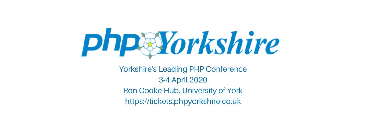 PHPYorkshire's tweet image. Come along to #PHPYorkshire Conference for brilliant and highly interactive workshops.

Our theme this year is CYBER SECURITY.

Find out more and book your ticket here 

lnkd.in/dQRA_SF

#PHP #phpdeveloper #cybersecurity