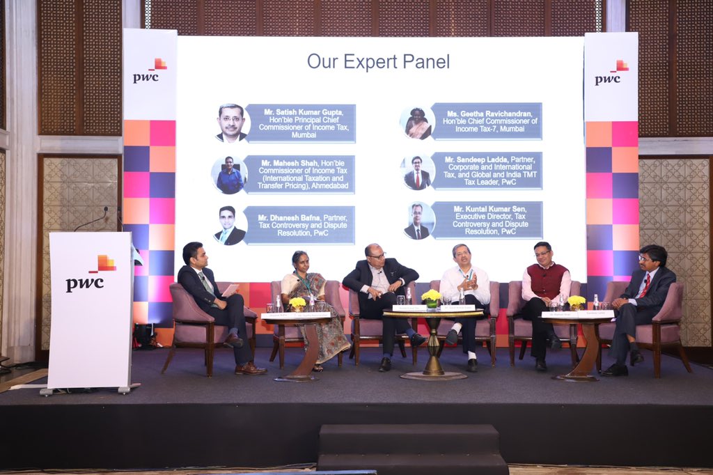 SandeepLadda's tweet photo. Insightful “Vichaar” (discussions) on Vivad se Vishwas Scheme 2020 with an eminent panel including Mr S K Gupta, Principal CCIT, Mumbai and other senior tax officials at the PwC event organised yesterday. This scheme will go a long way in reducing litigation #vivadsevishwas #pwc https://t.co/5FWzrziME8