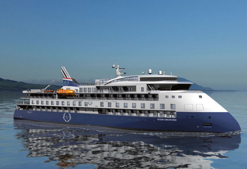 shipmonk's tweet photo. .⁦@VictoryCruise⁩ announces 200-passenger Ocean Discoverer to join sister ship Ocean Victory in Alaska in 2023. 'We are pleased to welcome our second Alaska-bound expedition ship and expand our Victory Cruise Line experiences,' said John Waggoner of ⁦@CruiseAQSCUK⁩ https://t.co/CJwopqTTxL