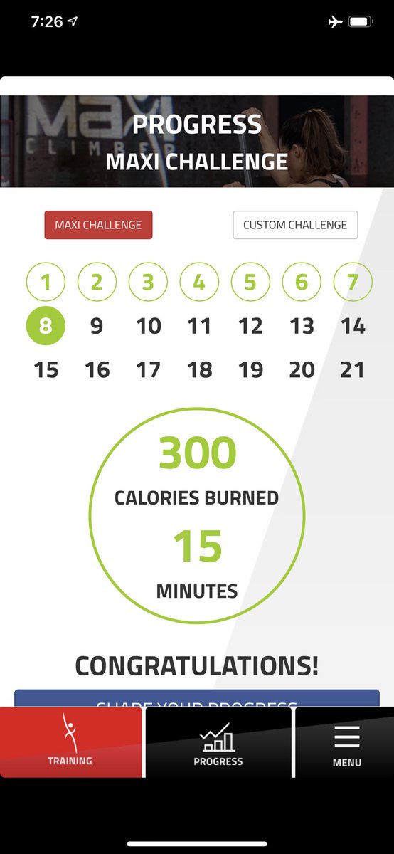 glitterxbugg's tweet photo. Day 8 of #maxichallenge #maxiclimber #workout done ✅ #fitfam #FitnessMotivation #fit #fitnessjourney https://t.co/dAHhPB3eCl