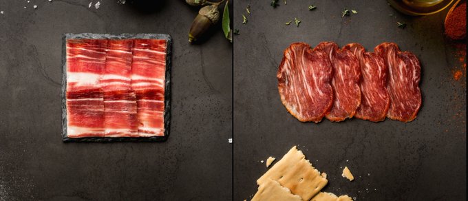 JamonBlazquez's tweet photo. Dale RT si eres más de #Jamón o MG si no puedes dejar de caer en la tentación del #Lomo #FelizFinde #JamonesBlazquez #IBERICOSblazquez #ObedeceALaTentacion #jamonibericodebellota #artesano https://t.co/4HTTTuBoC8