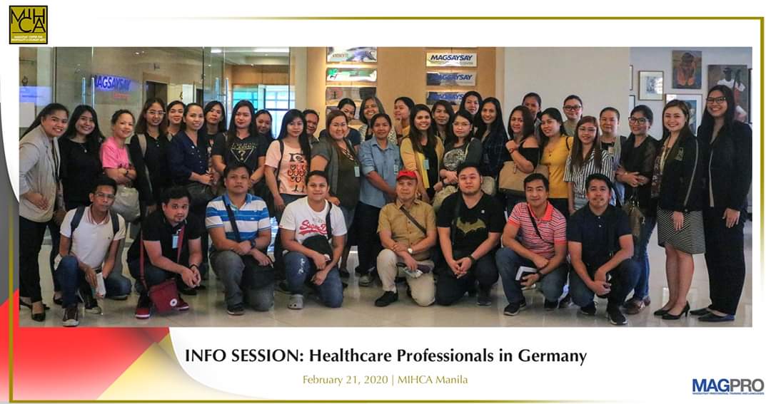 MagProTraining's tweet photo. Thanks for giving us your time during our Info Session for Health Care Professionals in Germany. We hope to see you in our Language Classes soon! 🇩🇪 

Our next Info Session is happening this March! Contact us at: 0917.834.0949 | 8524.9996 loc. 504 to know more about the program. https://t.co/CDiXofBz40
