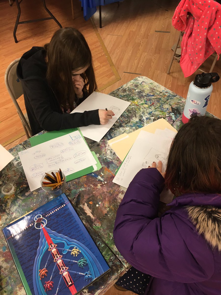 WorcesterYPP's tweet photo. It’s the 4th session and both our new and returning students are busy planning, creating content, and piecing together their Zines! #wypp #youngwriters #zinelife #bereadbeheard https://t.co/jGOFUSju20