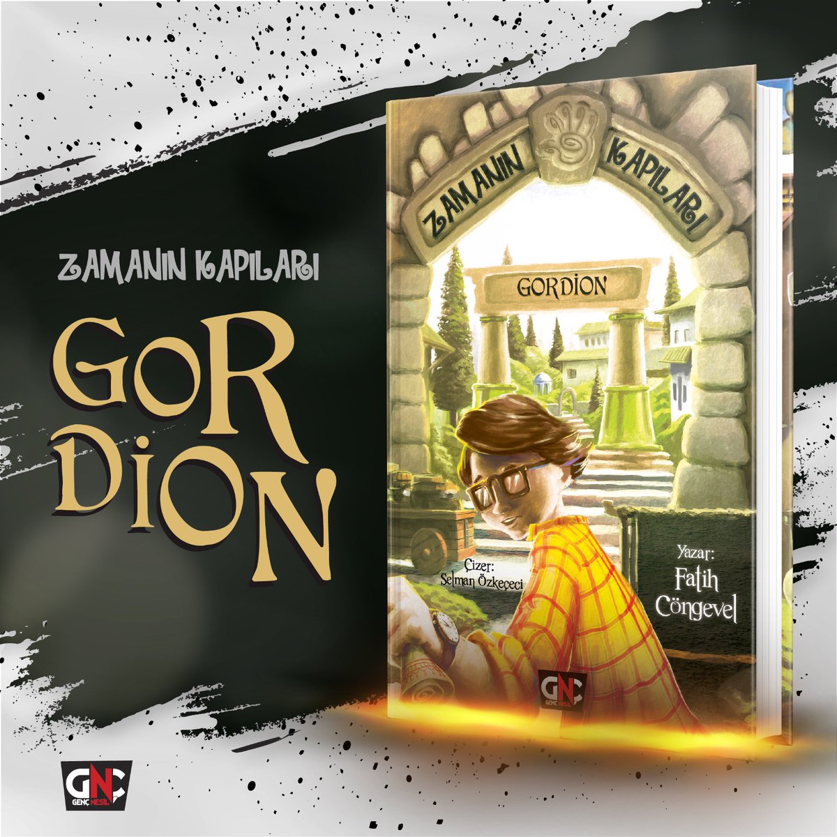 Fatih Cöngevel tarafından kaleme alınan "Zamanın Kapıları" serisinin yeni kitabı Çok Yakında! Çocukların elinden bırakamayacağı tarih ve macera dolu bu seriyi kaçırmayın deriz. #kitap