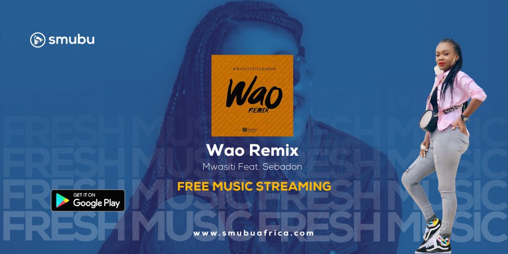 SmubuAfrica's tweet photo. #NewMusic Stream Wao Remix by @mwasitij Ft. Sebadon https://t.co/95RuffWaEx on SMUBU! Be the first to play it. Get the Smubu Android App here: https://t.co/lR0vtHQnX9 #smubu #smubuafrica #thebeatforeveryheart #africanmusic #changingmusic https://t.co/HsTsEgKfVn