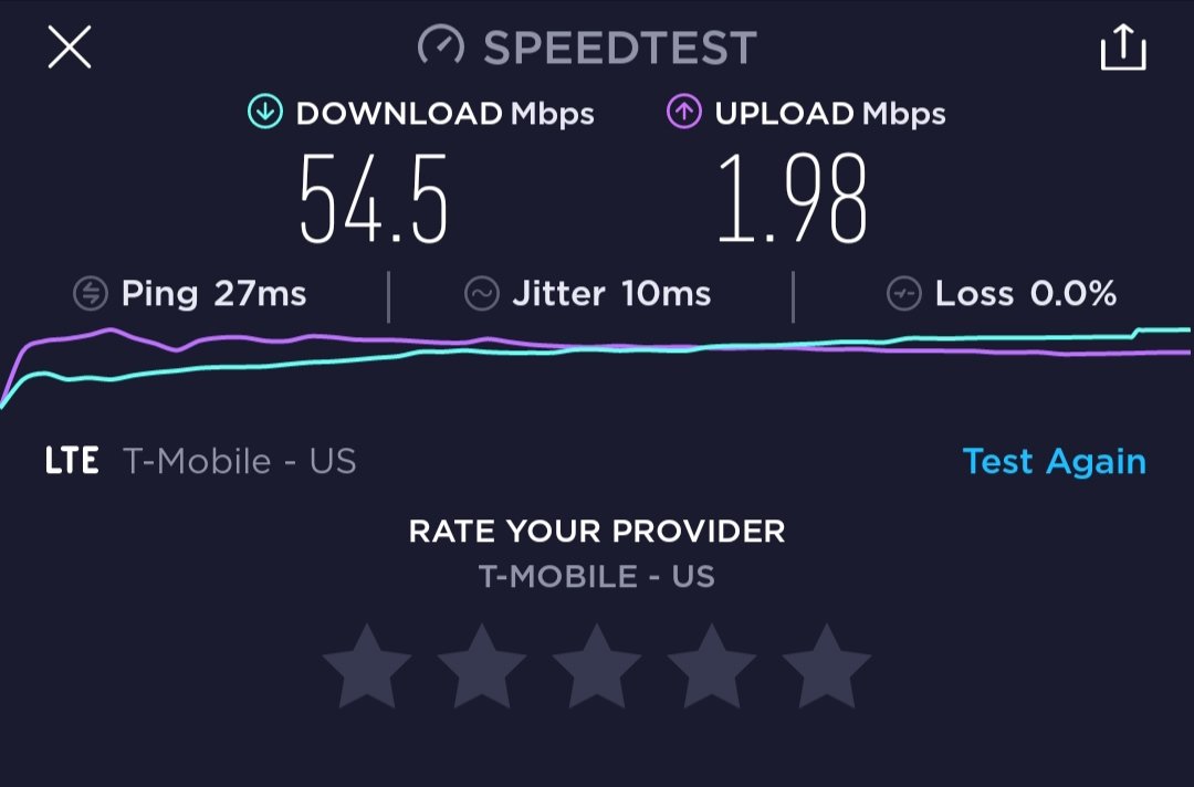 Jsun71's tweet photo. Wow! This is disappointing #TMobile especially with the #Samsunggalaxynote10plus and only 30 miles outside of #NYC ... need to reevaluate my service provider 🤔 https://t.co/3AakvHh3qj