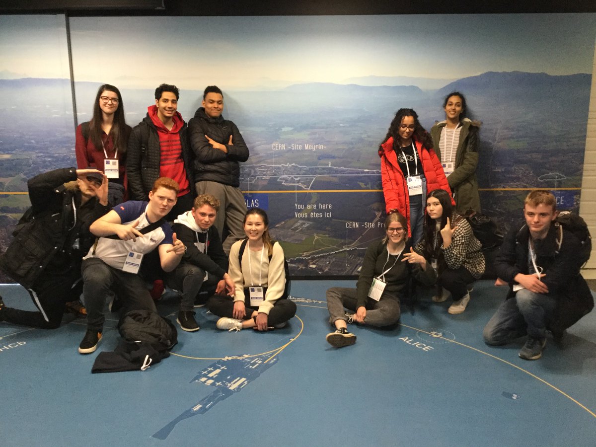 RAASchoolGatton's tweet photo. Last week, our A Level Physics students had an amazing trip to Geneva to visit @CERN, the site of the largest particle accelerator in the world. #CERN #PhysicsTrips #SixthForm #GattonLearningforLife https://t.co/7hjyBSTDfp