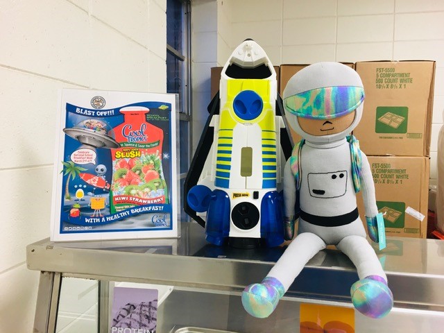 HCSD_CN's tweet photo. Saucier Elementary Cafeteria is out of this world. Join us for breakfast and see what intergalactic specials are going on!
#saecafe #NSBW2020 #childnutrition #food #BreakfastTime https://t.co/aB3mc99PJZ