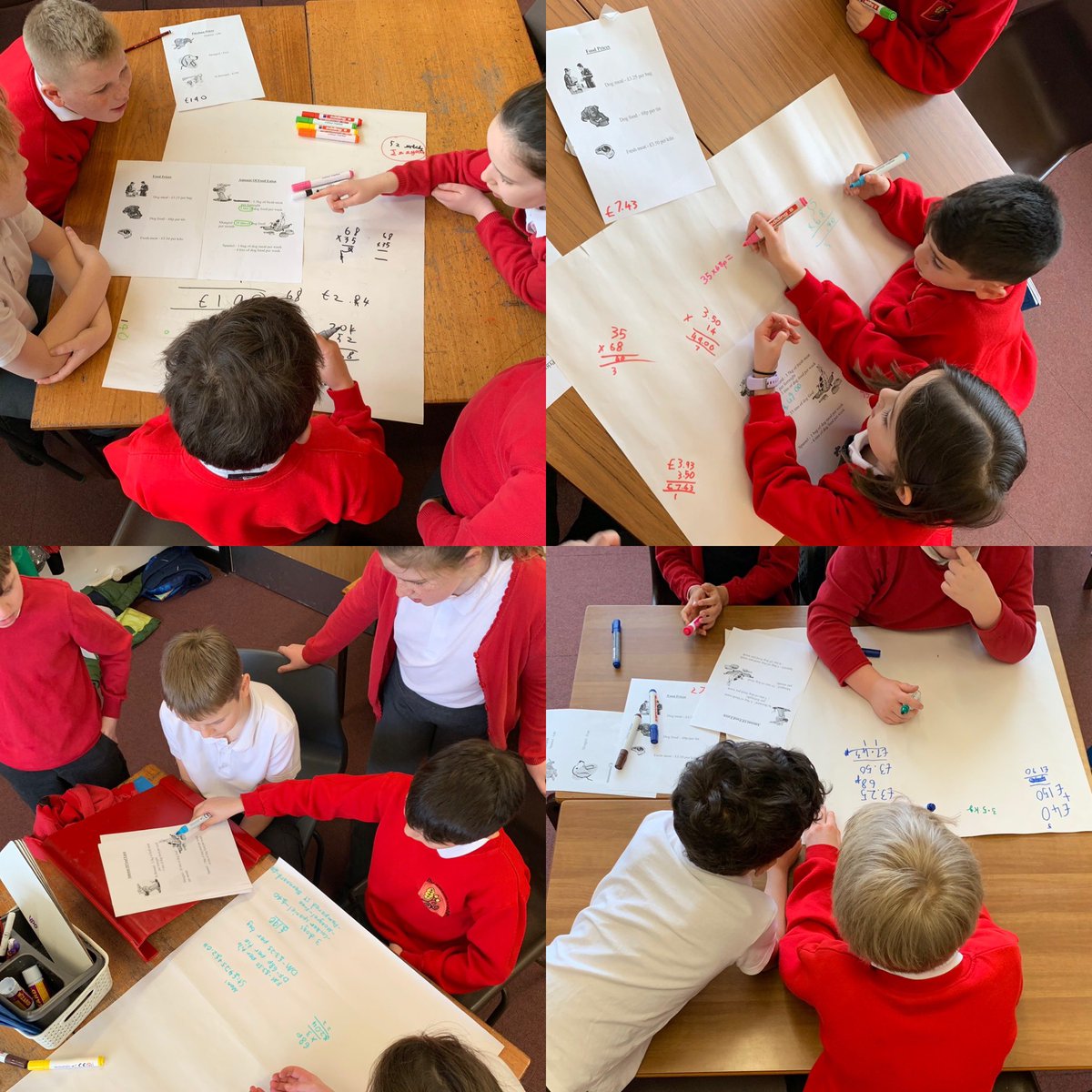 TheWilmAcad's tweet photo. Class 10 worked hard on their non-routine problem solving skills for #mathschallengeday 🤔✏️  #TheWilmAcadMaths #everyonecandomaths https://t.co/yXQjWaF2DP