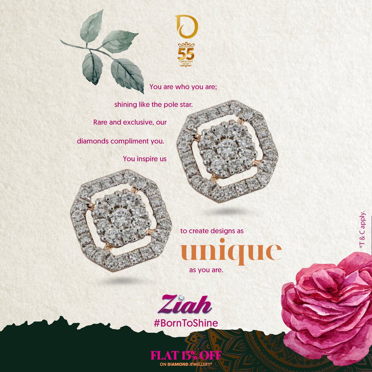 Devi_Jewellers's tweet photo. Every woman is a masterpiece, with a unique charm of her own! Celebrate every quirk of hers with a 15% off on diamond jewellery at our store! Offer valid between today and 7th March. #Devi #BornToShine #JewelOfTheIsland

Featured Product: Diamond Earring | Net Weight: 1.61 gms https://t.co/3tkiDS3lS9