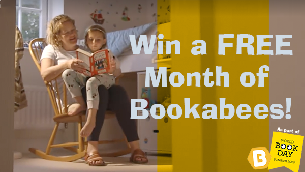 We are giving away 1 MONTH FREE of a 3 book Bookabees subscription! ENDS Mar 12th!

For #worldbookday’s  #shareastory campaign, tweet <a href="/bookabees/">Bookabees</a>  with a picture of you and your family reading aloud to each other to enter. Tag it #BookabeesShareAStory!!