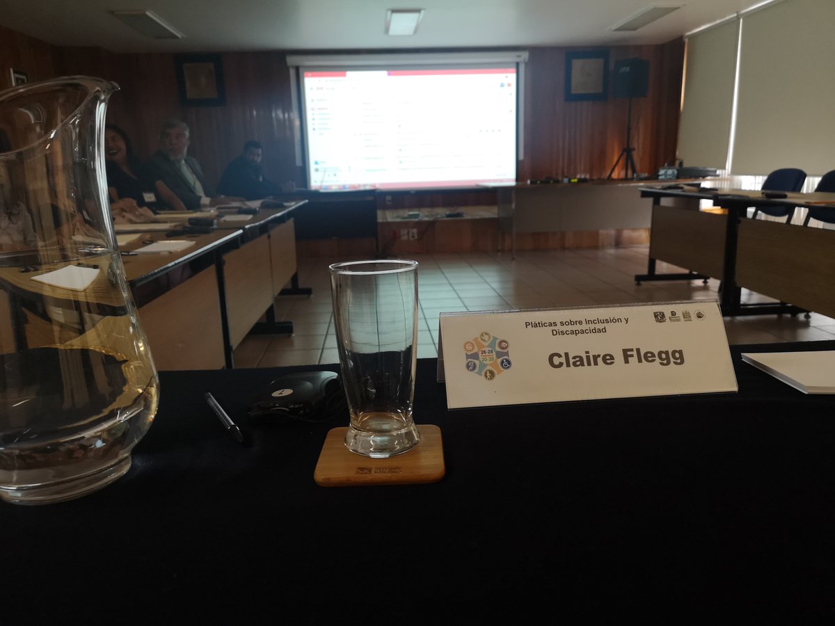 claireflegg's tweet photo. Inspiring week meeting staff and students at UNAM in Mexico City @UNAMDDU, talking inclusivity, best practice in supporting disabled students & how to grow their disabled student network @CDSLeeds @UoLDisability @InclusiveUoL #InclusiveUOL #InclusiveTeachingLeeds https://t.co/kEYSQRPDzv