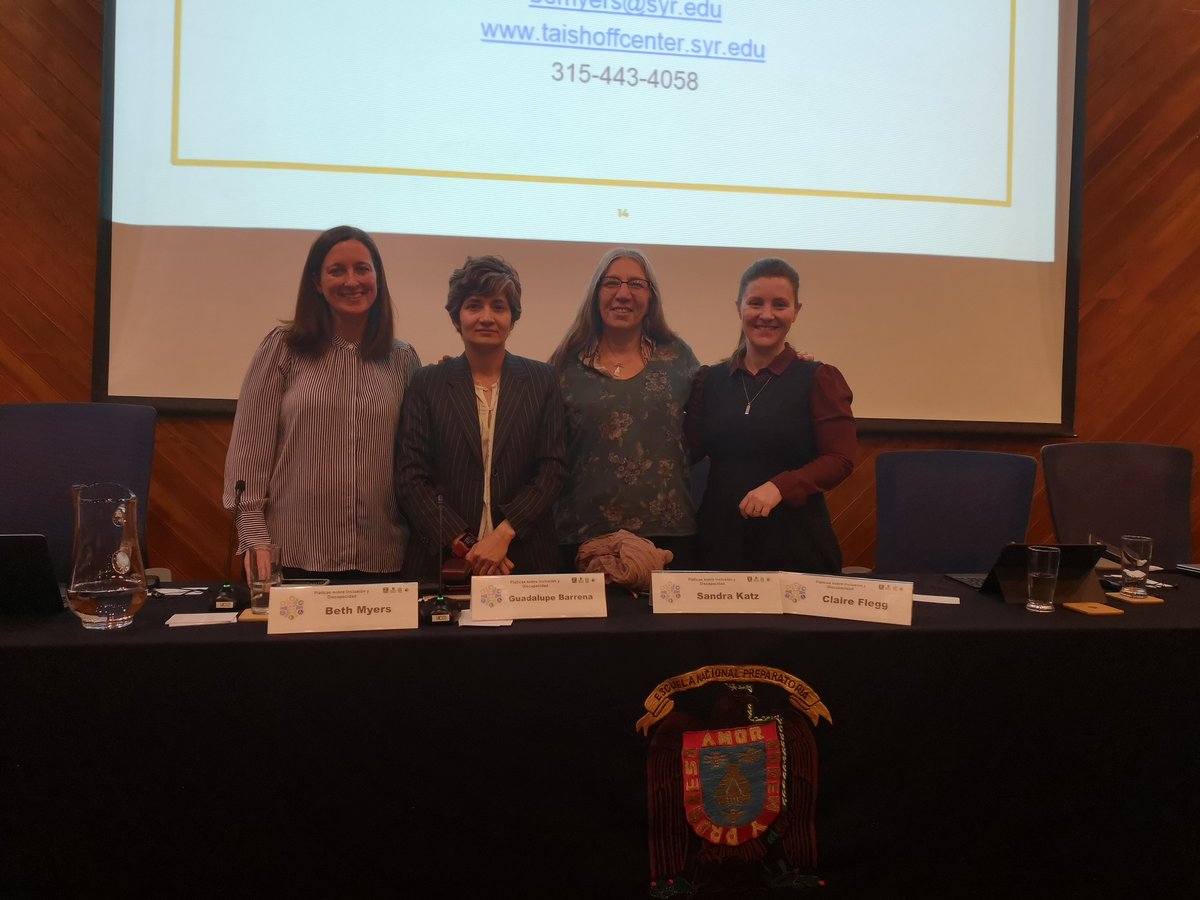 claireflegg's tweet photo. Inspiring week meeting staff and students at UNAM in Mexico City @UNAMDDU, talking inclusivity, best practice in supporting disabled students & how to grow their disabled student network @CDSLeeds @UoLDisability @InclusiveUoL #InclusiveUOL #InclusiveTeachingLeeds https://t.co/kEYSQRPDzv