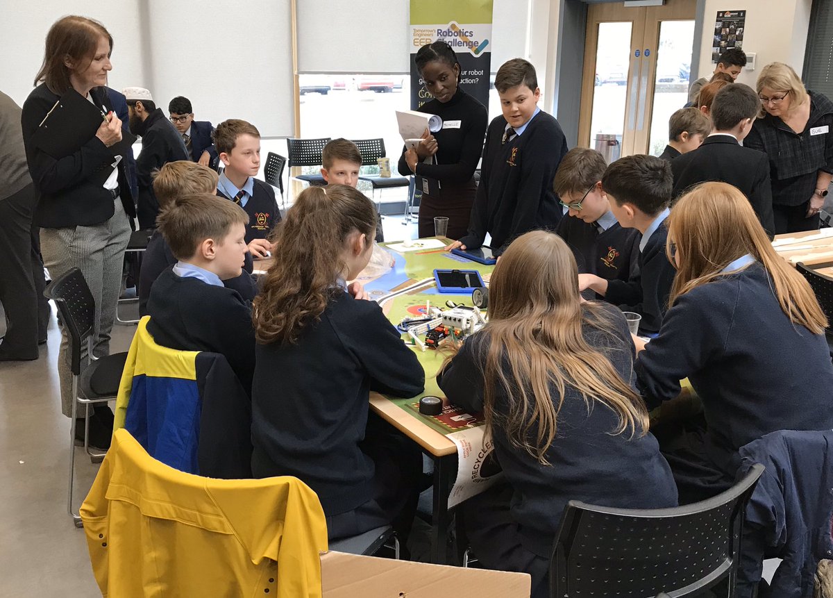 ATS_Computing's tweet photo. That’s all folks, all challenges complete...waiting for the judges decision #TERobotics @STEMFirst @Tomorrows_Eng @STEMAmbassadors @ArchbishopTemp https://t.co/ghxgVpZxXy