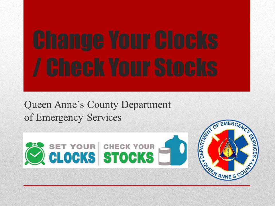 QACGOV's tweet photo. Daylights savings is this weekend.  Don’t forget to change your clocks and check your stocks.
https://t.co/szOVxAAiEE https://t.co/3PZisutxXq