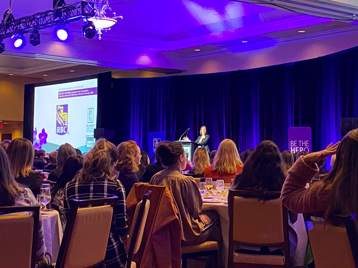 cwb_ns's tweet photo. Joining us at #CWBAdvance is Kellie Sauriol, @RBC Regional Vice President, Business Services, Atlantic Canada. 

For the 2nd year, @RBC is changing its icon to the lioness for #IWD2020! The lioness showcases RBC’s ongoing commitment to women, diversity &amp; #speakupforinclusion https://t.co/0Wlq44iyi1
