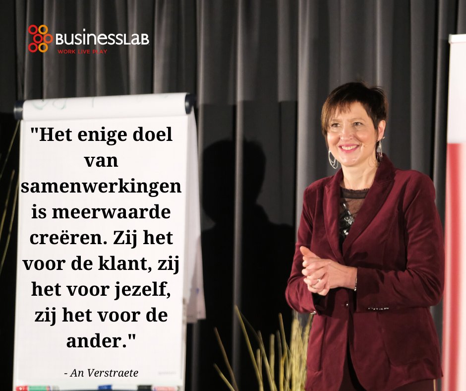 anverstraete's tweet photo. Denk na over het doel van een samenwerking. 🤝
Wat kan je voor elkaar betekenen?
#businesslab_be https://t.co/ZGXgdcX7op