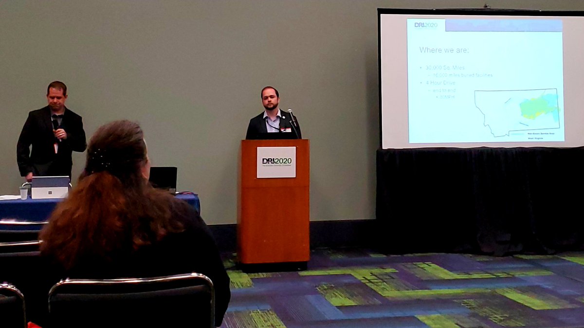 midriverscomm's tweet photo. @midriverscomm own presenting at #DRI2020 A Case Study In Rural BC Planning #businesscontinuity https://t.co/Sqhk5yarHH
