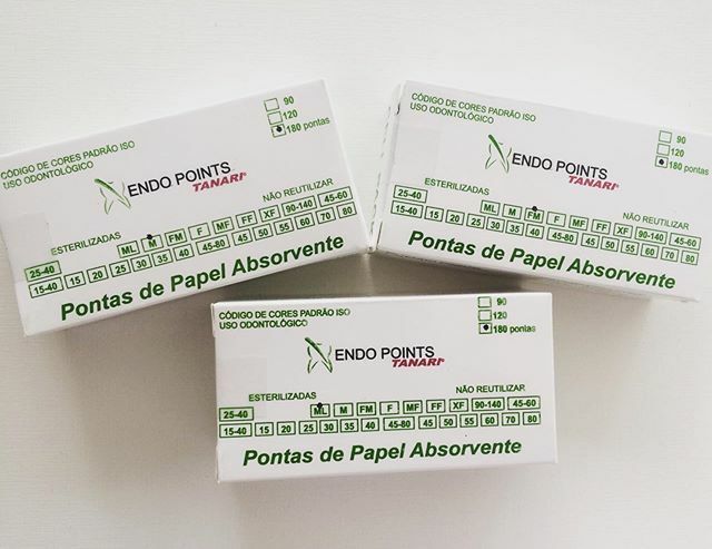 DentalBox_'s tweet image. Bom dia! Chegou reposição das Pontas de Papel Absorvente Tanari Endo Points 📦🦷.
WhatsApp: (85)981809804
Telefone: (85)32531010
#dentalbox #dentalboxconceito #odontologia #dental #materialodontologico #materialodontológico #vendas #vendaspelowhatsapp #endodontia #ortodontia #…
