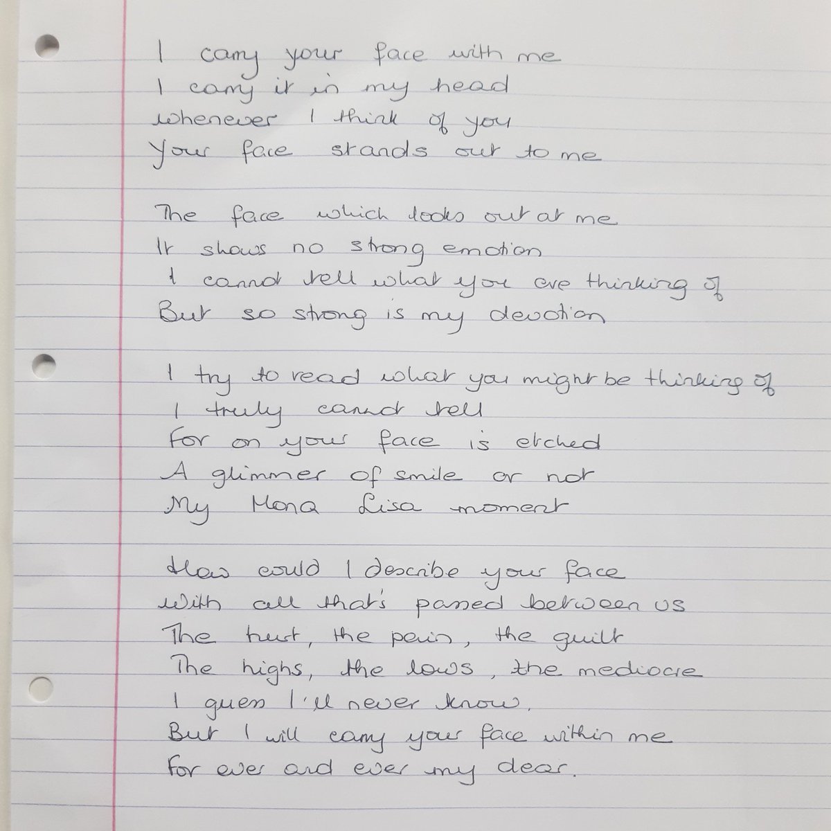 RoughOxPoems's tweet photo. 'on your face is etched / A glimmer'
#thingswecarry #eecummings #oxford #writinggroup #oxfordcommunity #thewriteplace https://t.co/8mPZN01HdO