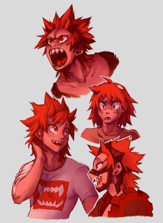 FanDomiAlex's tweet photo. Also have some more Kirishima worship https://t.co/UT2dFVr1jM