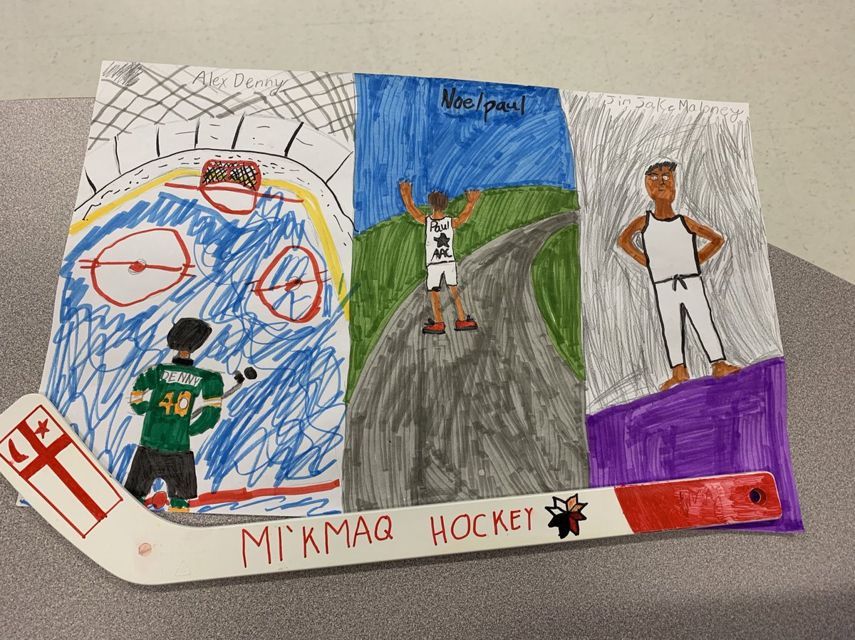creelman_katie's tweet photo. Hey @CCRCE_NS and @RECMilford, check out this awesome student art created during our reconciliation inquiry #seeinsideourclassroom https://t.co/wubOcszpHA