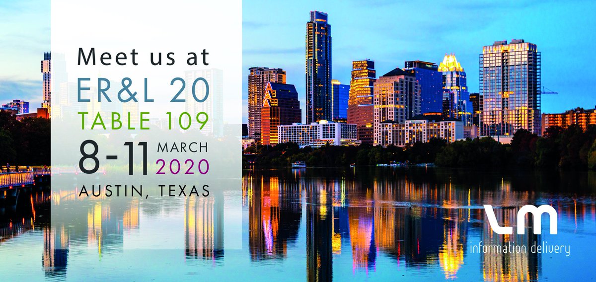 LM_Global's tweet photo. Our North American team will be in Austin, Texas next week for @ERandL. Visit them on table 109 to find out more about our products and services #erl20 https://t.co/IfbchszPCF