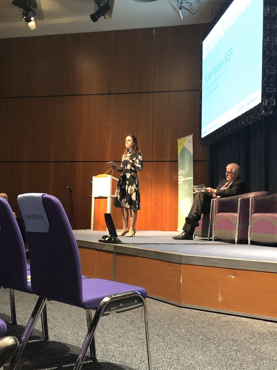 ScottHobbsPlan's tweet photo. Finance Secretary Kate Forbes gives keynote address - ‘when construction industry doing well Scotland doing well’#SPFConf20 https://t.co/ygZRMeJNIM