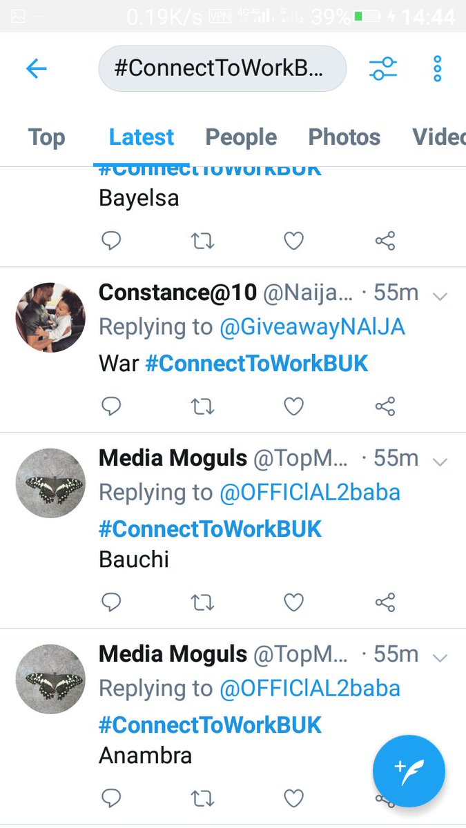 Omagxii's tweet photo. #ConnectToWorkBUK is trending right now and no single student of BUK is tweeting about it. These guys hired state and capital tweeting bots to up the trend! LMAO 😂😂😂😂😅😅 https://t.co/tNObumzZCl