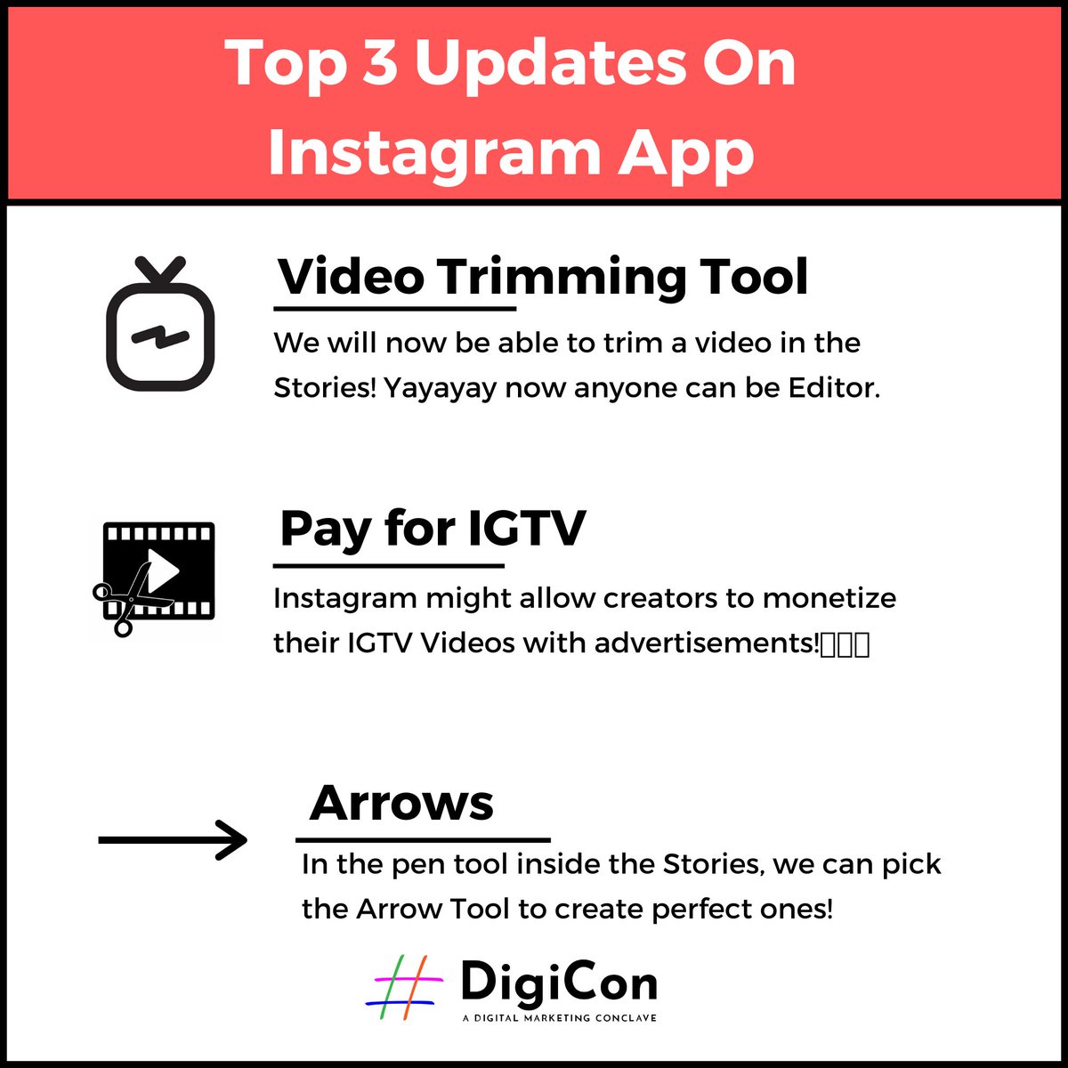 digiconofficial's tweet photo. Who sees these updates already?
_
Credits Digital Marketing NYC (Via Instagram)

#DigiCon #digitalmarketing #Conclave #DigitalMarketingConclave #Indore #digitalmarketingagency #digitalbranding #digitalmarketingdubai #facebookads #digitalmarketingconsultant #digitalmarketingtips https://t.co/Azj1ewRPhm