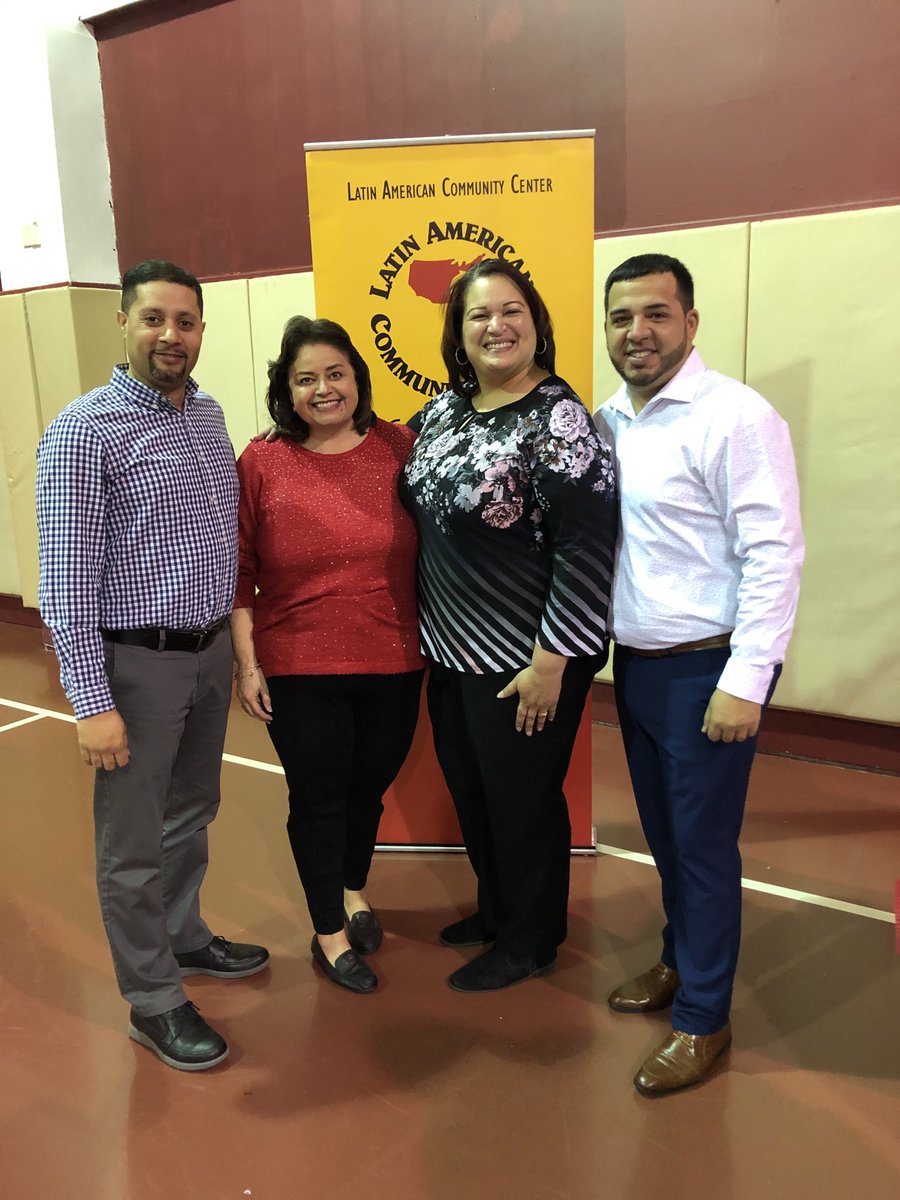 YSantiago54's tweet photo. @thelatincenter about to get our day started for reviewing applications for the Hispanic Student Recognition Program 2020; Thank u @Nemours @AIDHC for volunteer time off #FutureLatinoLeaders https://t.co/5xyzyAGEfJ