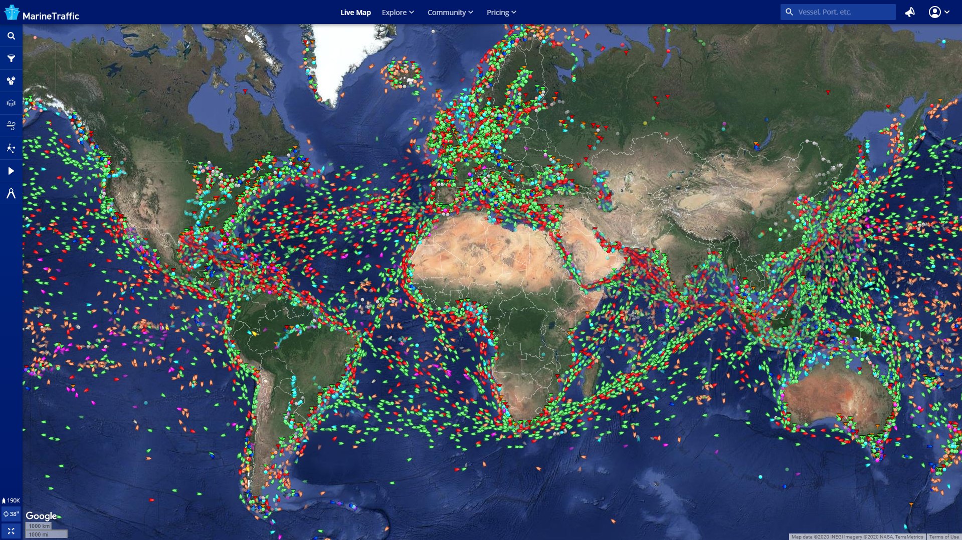 карта мира со спутника. карта мира со спутника. карта в реальном времени. траектория движения мкс вокруг земли. спутниковые карты высокого разрешения.