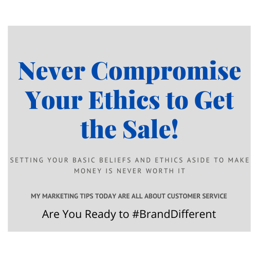 Never compromise your soul for the mighty dollar!  It's never worth it.

#Staytrue #MarketExcellence #BrandExcellence #SmallBusiness #Entrepreneur #entrepreneurs #strategy