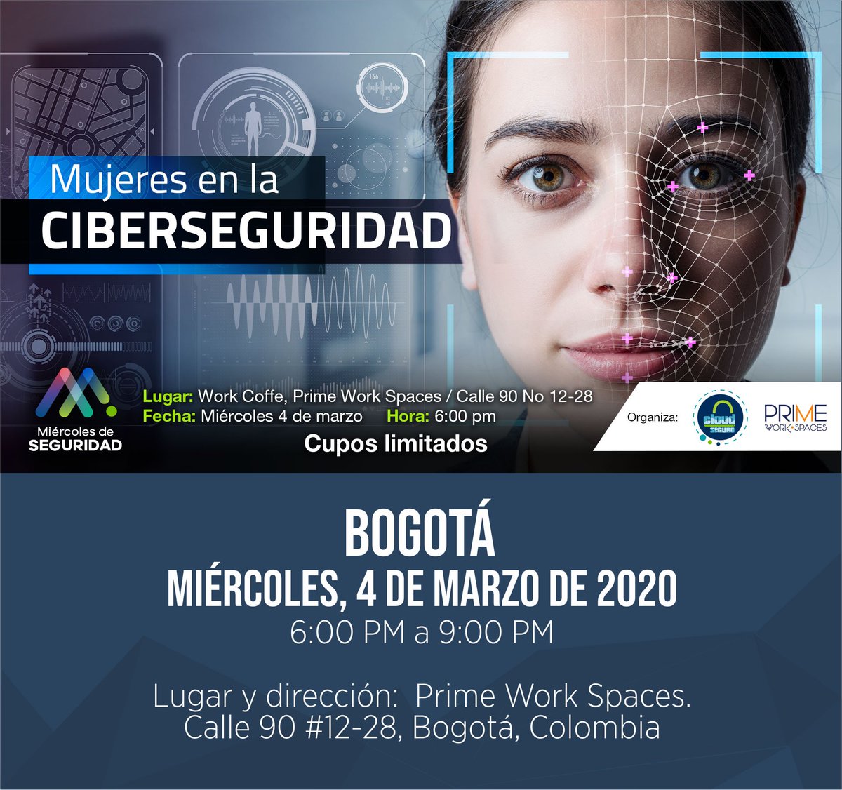 ¡HOY! Nuestra directora @heidybalanta  , nos contará de los retos que a su criterio tenemos las mujeres consultoras en privacidad. Agradecemos a Cloud Seguro por hacernos parte de Mujeres en Ciberseguridad. #MujeresEnCiberseguridad #escueladeprivacidad