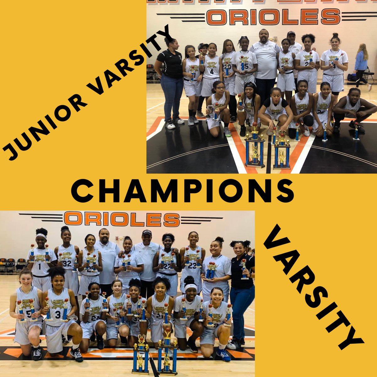 SCREAMING CONGRATS TO OUR MIDDLE SCHOOL PROGRAM! Both JV and Varsity won the championship last night ! 
Briana Lee took home MVP for JV 
Sydney Huskey took home MVP for Varsity