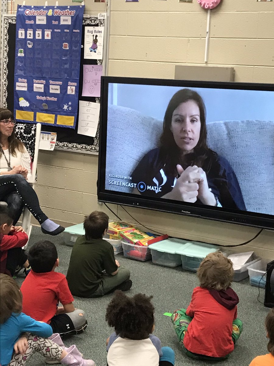pcroft4's tweet photo. This Blythe-Bower teacher, Amanda Matson, made a video lesson plan for the sub while she was out for surgery! #BBBAM @BlytheBower #Risecleveland @clevecityschool https://t.co/TldbfooMtc