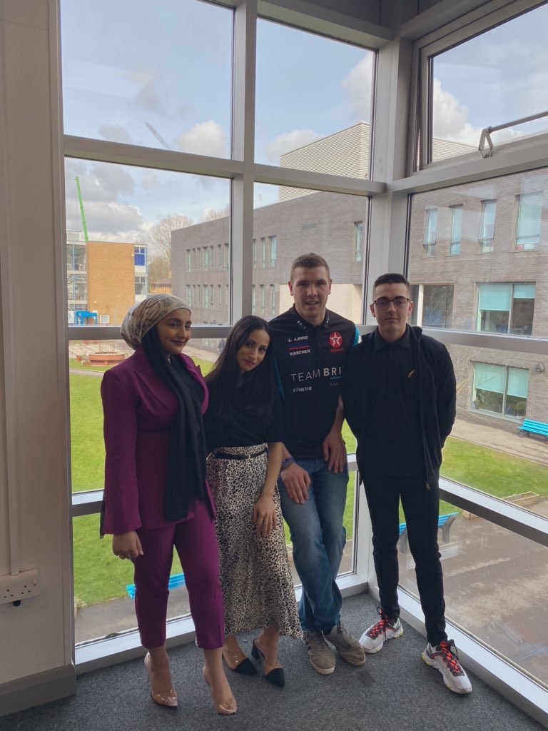 <a href="/YENOLDHAM/">Yeno</a> chair <a href="/soniakayaz/">son</a> &amp; Vice-Chair join the <a href="/Youth_Mayor/">Oldham Youth Mayor</a> &amp; <a href="/mattystreet96/">Matty Street</a> at <a href="/OldhamCollege/">Oldham College</a> for the Inspiring Youth Conference. #Careers2020 #inspiringyouth2020