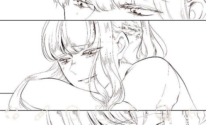 サラちゃんの泣き顔を描いてる時が1番楽しいんだなあ  しらを 