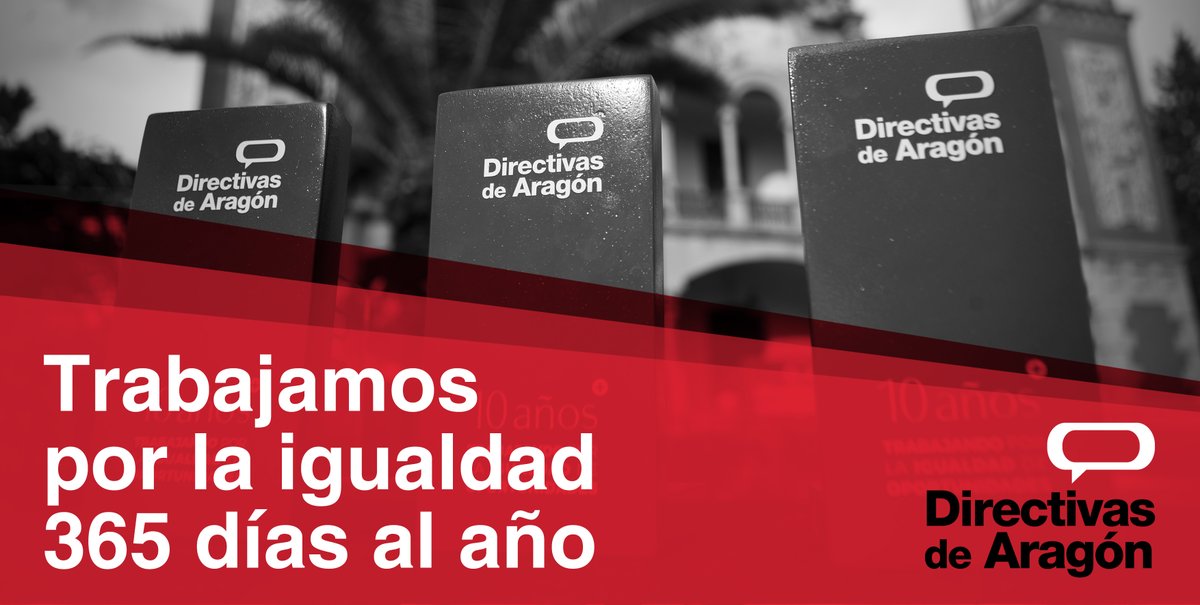 En <a href="/Directivas_ARGN/">Directivas de Aragon</a> seguimos trabajando para una sociedad que no deje atrás el talento femenino y para conseguir normalizar el acceso de las mujeres a cargos de responsabilidad. Todos juntos, hombres y mujeres. La igualdad es tarea de todos. #8M2020
