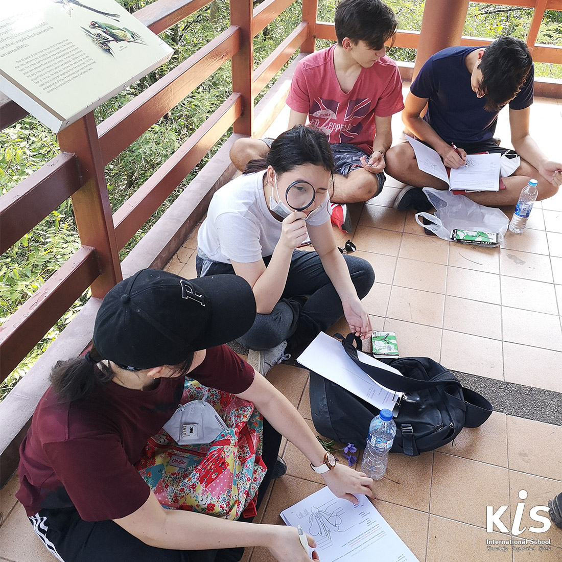 KISbangkok's tweet photo. KIS Grade 11 Biology students explored plant science by bike at Bang Kra Jao in Prapadaeng, Samut Prakarn province. It was a great way to get some first hand experience and apply classroom learning in the real world. #kis #kisDP #learnbydoing #IBeducation https://t.co/cighESfZ4h