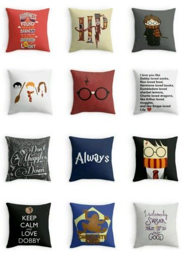 PotterWorldUK's tweet photo. Harry Potter Throw Pillows https://t.co/PRPbA4SJkP